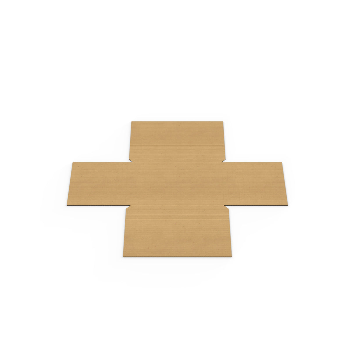 Cajas en cruz de cartón para envíos