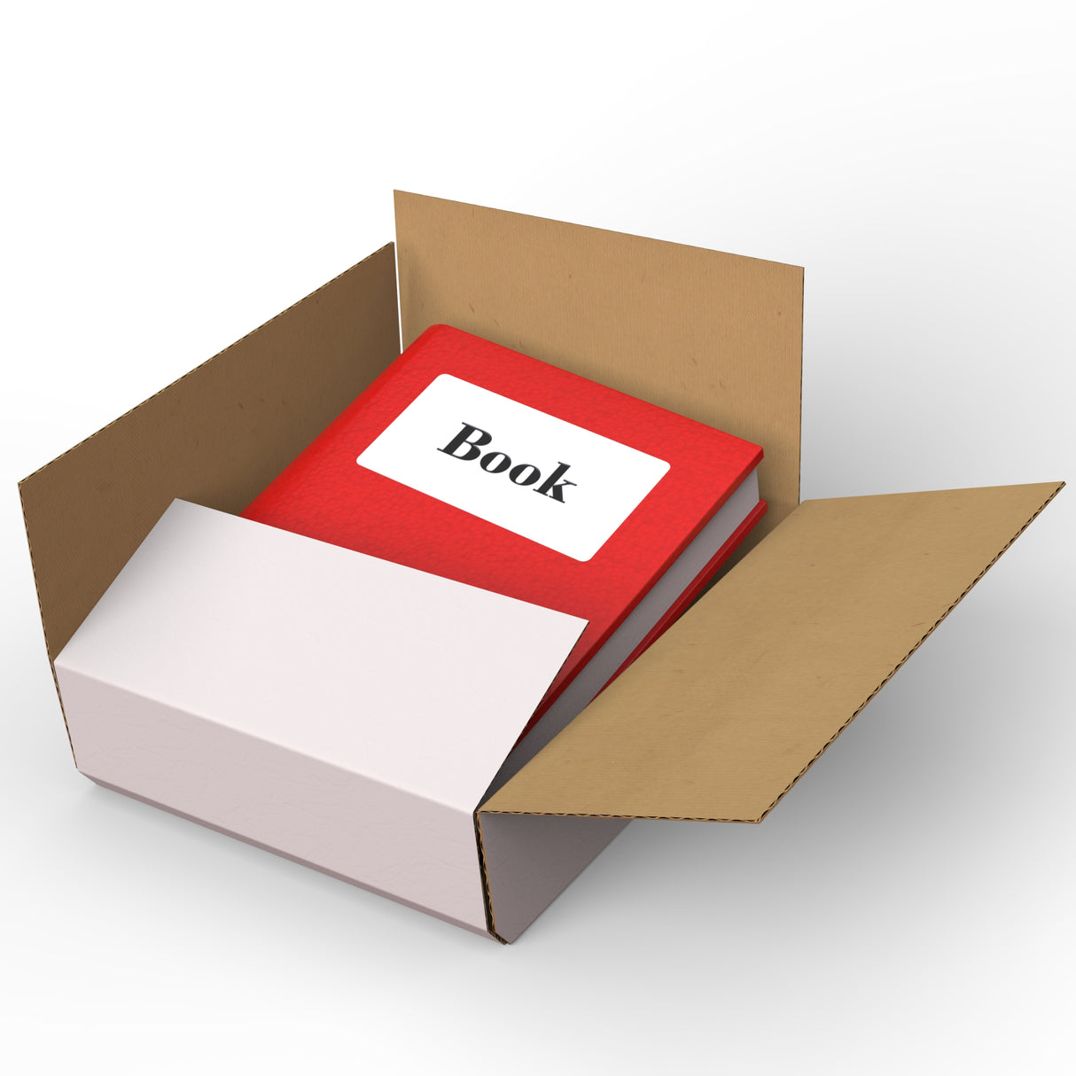 Cajas en cruz de cartón para envíos