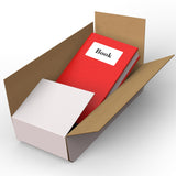 Cajas en cruz de cartón para envíos