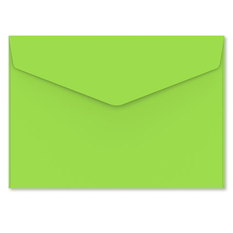 V-Flap Peel and Seal Envelopes Green 162 x 229 mm (C5)