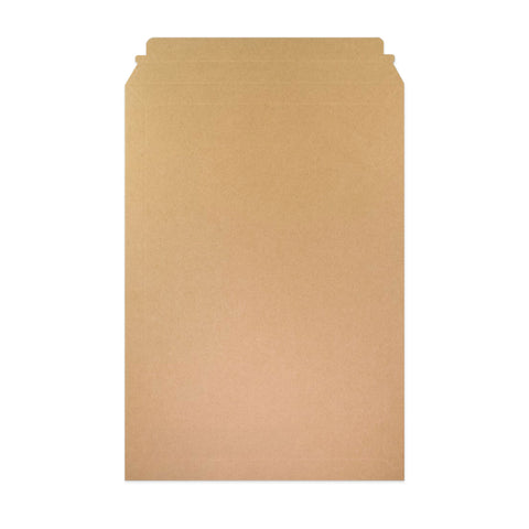 Manila Brown Peel & Seal Rigid Board Mailers Envelope (460 x 330mm)