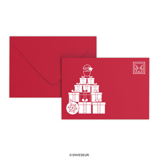 Sobres navideños Papá Noel