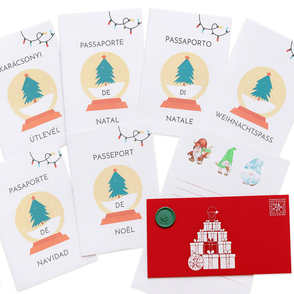 Pasaporte de Navidad - Elfos de Navidad