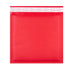 Coloured Kraft Paper Bubble Bag Mailers Red 165 x 165 mm