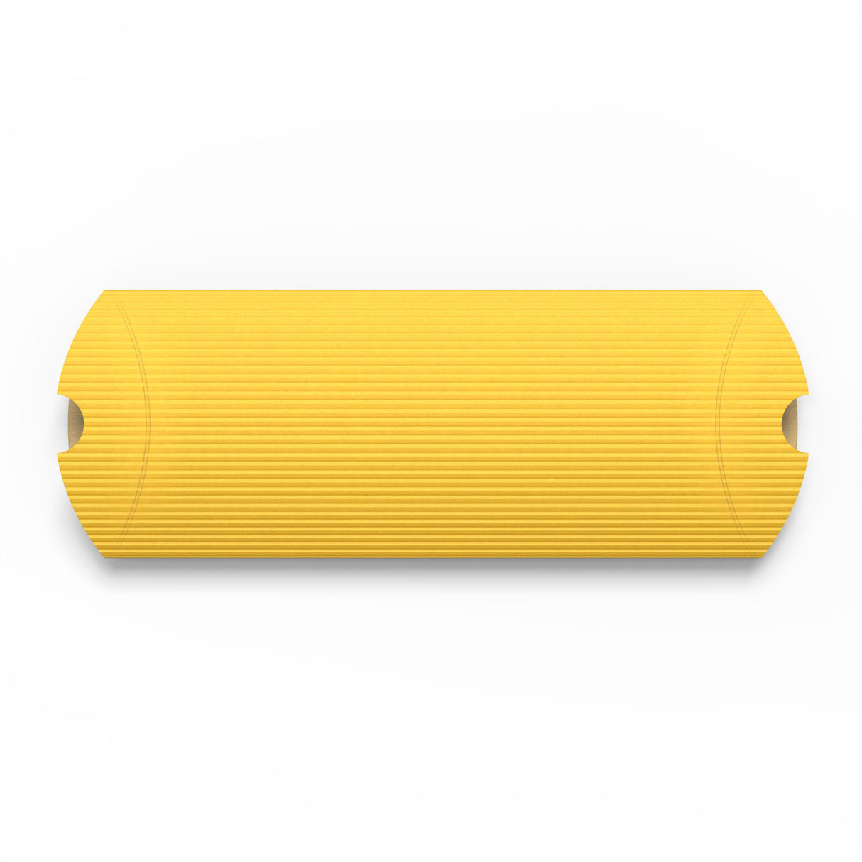 Cajas almohadas acanaladas de colores