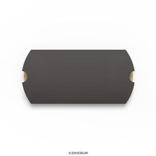 Cajas almohadas acanaladas de colores