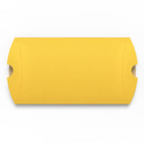 Cajas almohadas acanaladas de colores