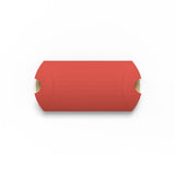 Cajas almohadas acanaladas de colores