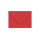 Cherry Red British Made Gummed V-Flap Envelope (133 x 184mm)