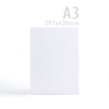 Tarjeta Blanca A3 300 g/m² pack de 50 unidades