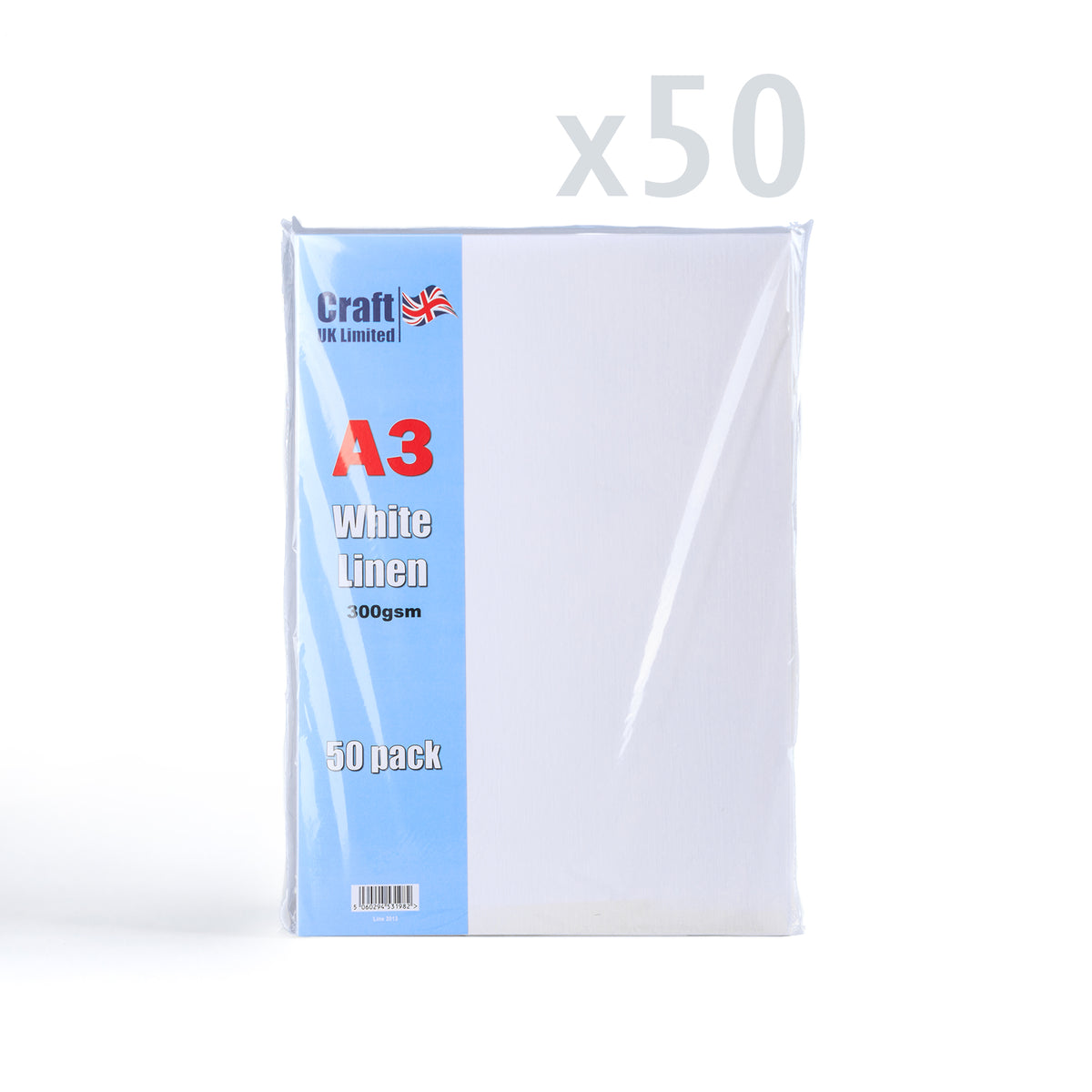 Tarjeta Lino 300 g/m² pack