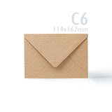 Pack de tarjetas y sobres kraft