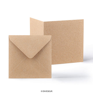 Pack de tarjetas y sobres kraft