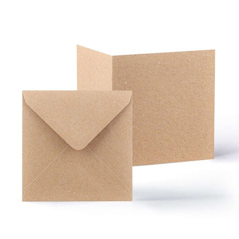 Pack de tarjetas y sobres kraft