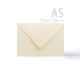 Hammered Cards & Envelopes Pack Ivory 162x229 mm + 148x210 mm