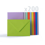 Sobres en 10 colores variados, 100 g/m²