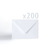Sobres Blancos 100 g/m² pack de 200 unidades