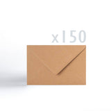 Sobres Kraft 110 g/m² pack de 150 unidades