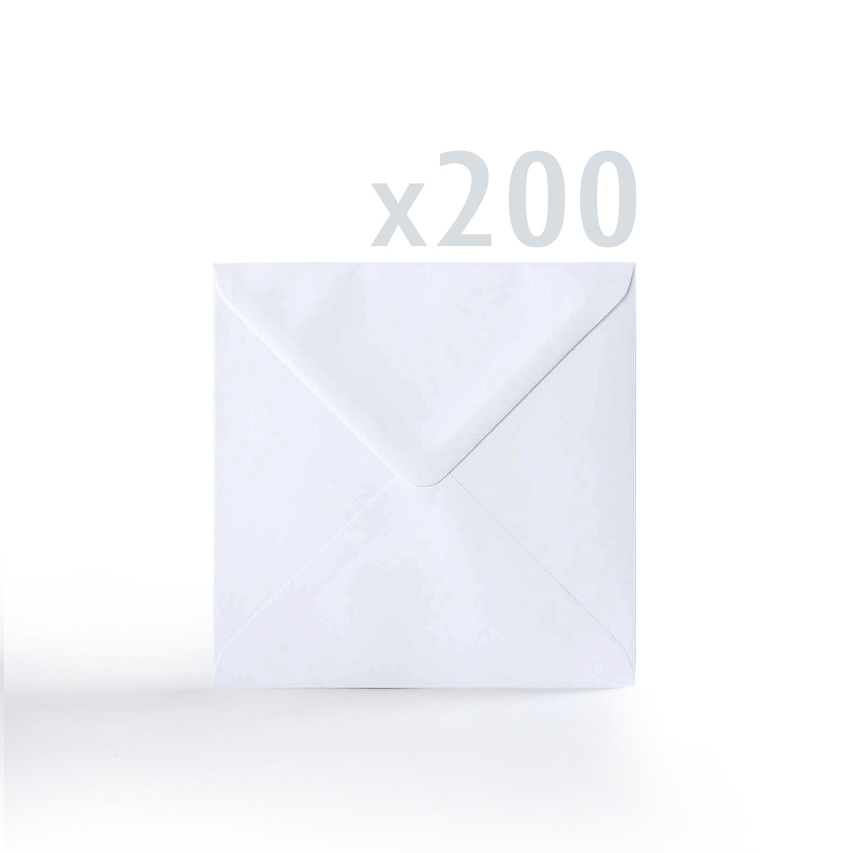 Sobres Blancos 100 g/m² pack de 200 unidades