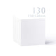 Linen Cards & Envelopes Packs White 130x130 mm + 125x125 mm
