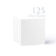 Hammered Cards & Envelopes Pack White 130x130 mm + 125x125 mm
