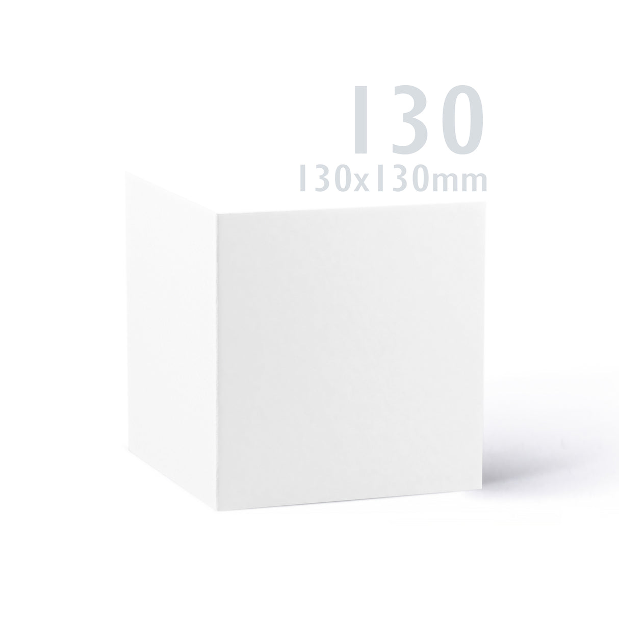 Tarjetas blancas lisas 250 g/m² y sobres 100 g/m² – pack