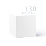 Tarjetas blancas lisas 250 g/m² y sobres 100 g/m² – pack