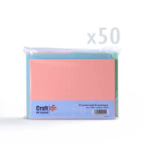 Pack colores pastel variados: tarjetas 225 g/m² y sobres 100 g/m²
