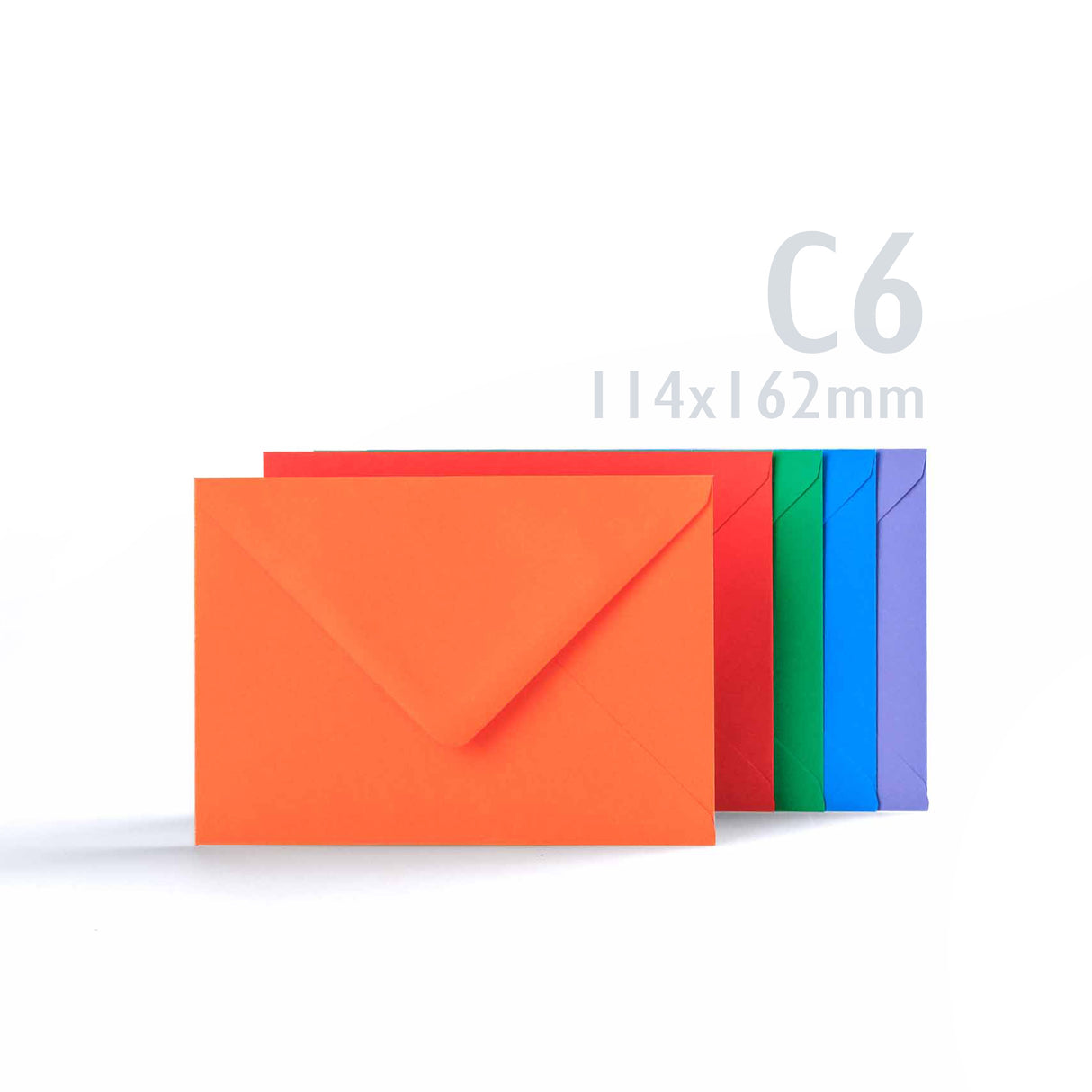 Pack colores vivos variados: tarjetas 225 g/m² y sobres 100 g/m²