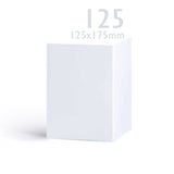 Tarjetas blancas lisas 250 g/m² y sobres 100 g/m² – pack