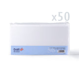 Tarjetas blancas lisas 250 g/m² y sobres 100 g/m² – pack