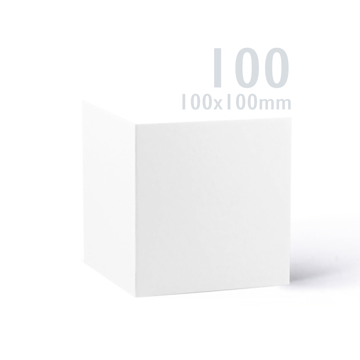 Tarjetas blancas lisas 250 g/m² y sobres 100 g/m² – pack