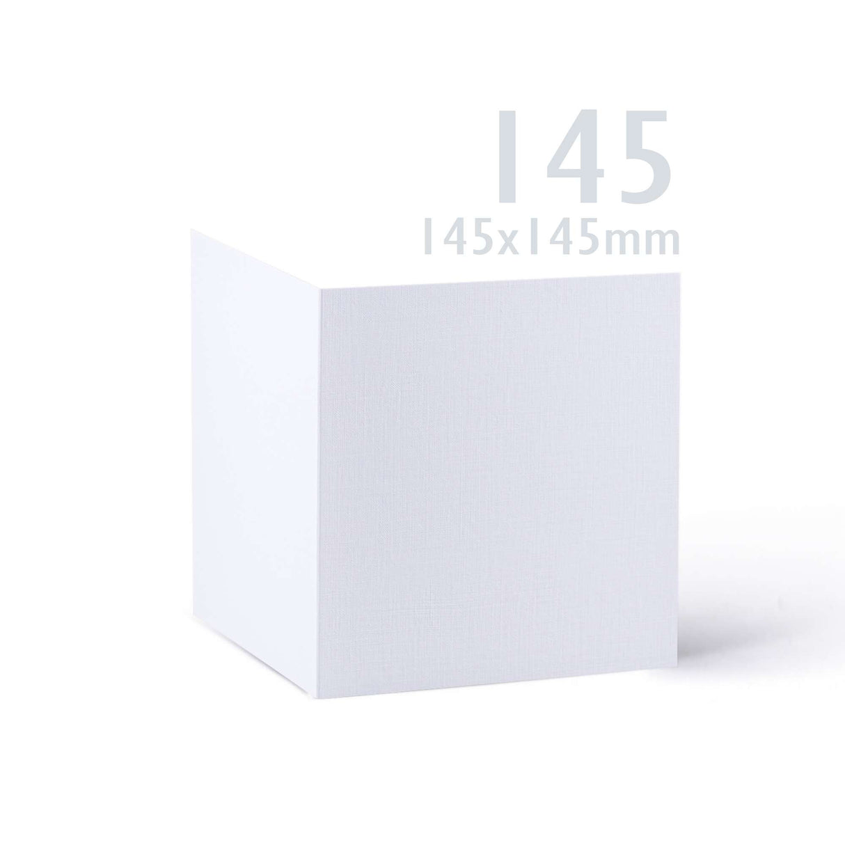 Pack de tarjetas y sobres con textura lino