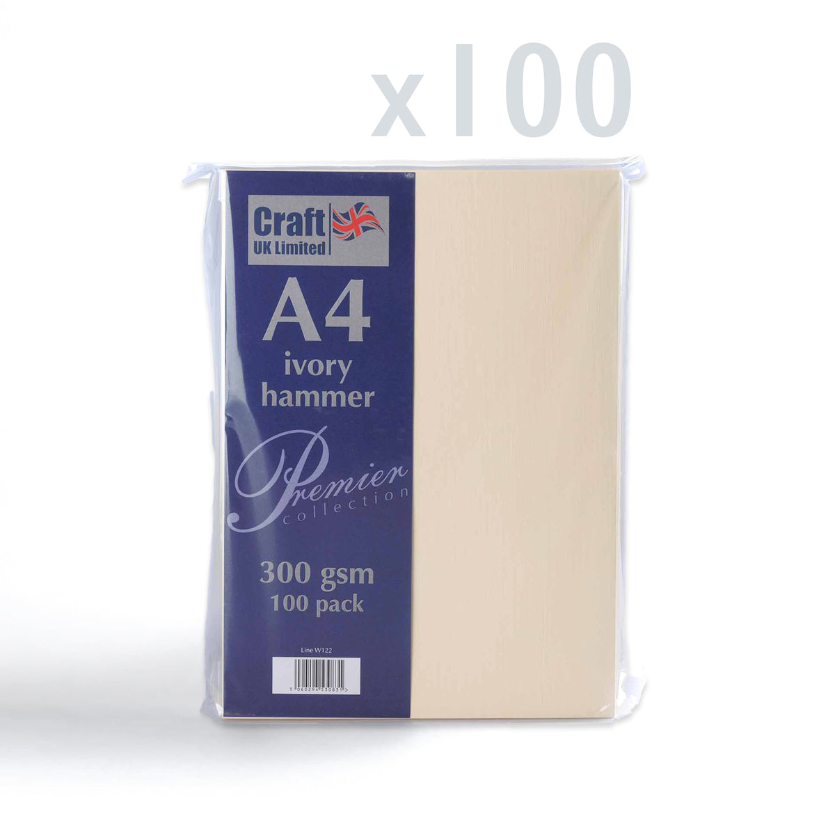 Tarjeta 300 g/m² pack de 100 unidades