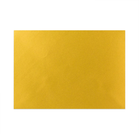 Metallic Gold Gummed V-Flap Greeting Card Envelope (133 x 184mm)
