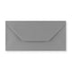 DL Dark Grey Gummed V-Flap Greetings Envelope (110 x 220mm)