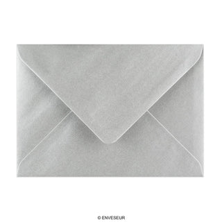 Sobre plateado metalizado de 125x175 mm