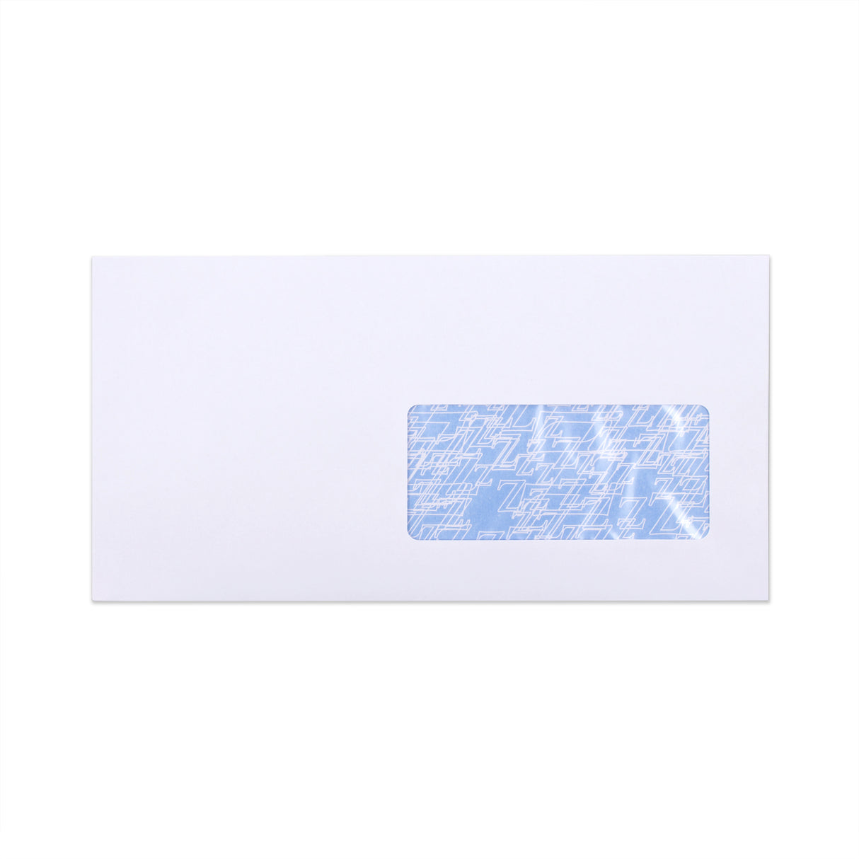 Sobre blanco con opacidad interior –  ventana 115x225 mm (DL+) 90gsm