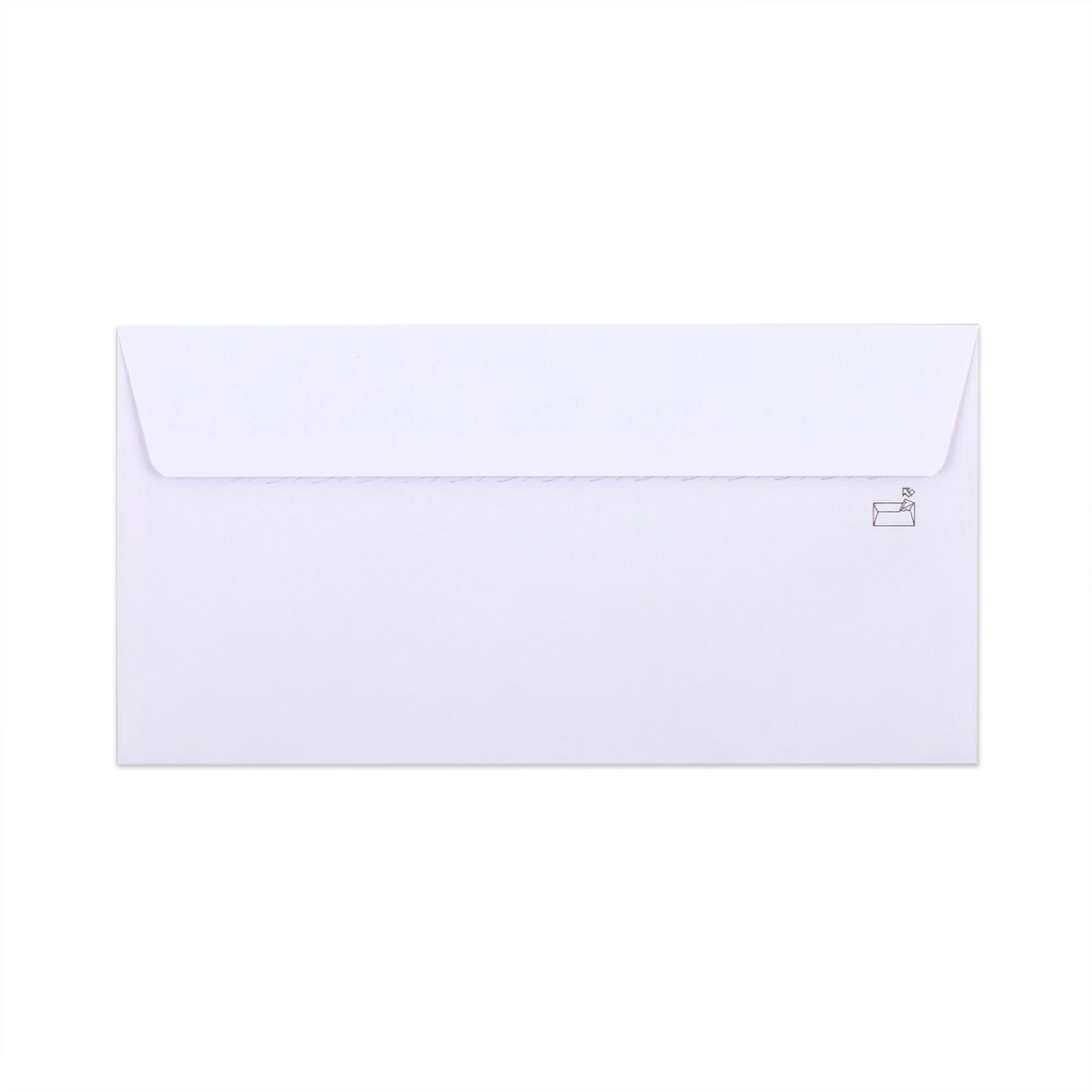Sobre blanco con opacidad interior –  ventana 115x225 mm (DL+) 90gsm