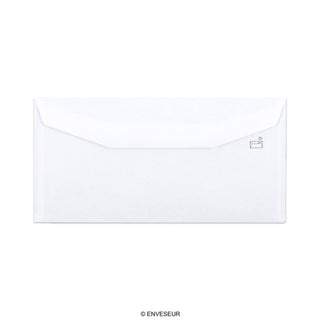 Sobre blanco comercial de 110x220 mm (DL)
