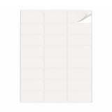 Packs de etiquetas blancas S - 100 hojas
