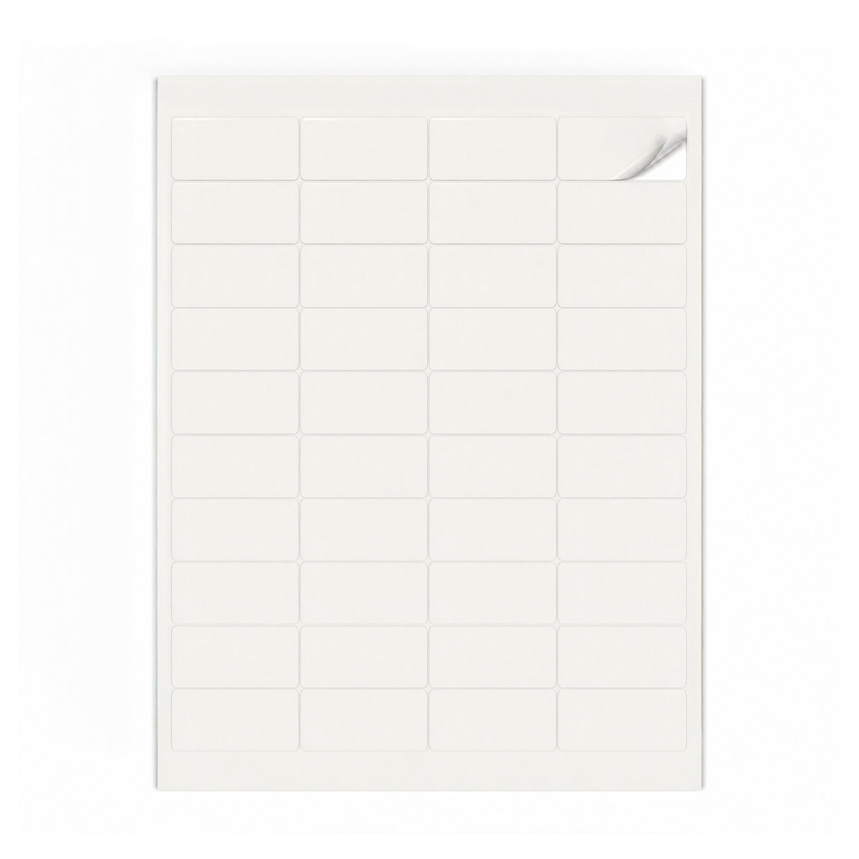 Packs de etiquetas blancas XS - 100 hojas