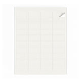 Packs de etiquetas blancas XS - 100 hojas