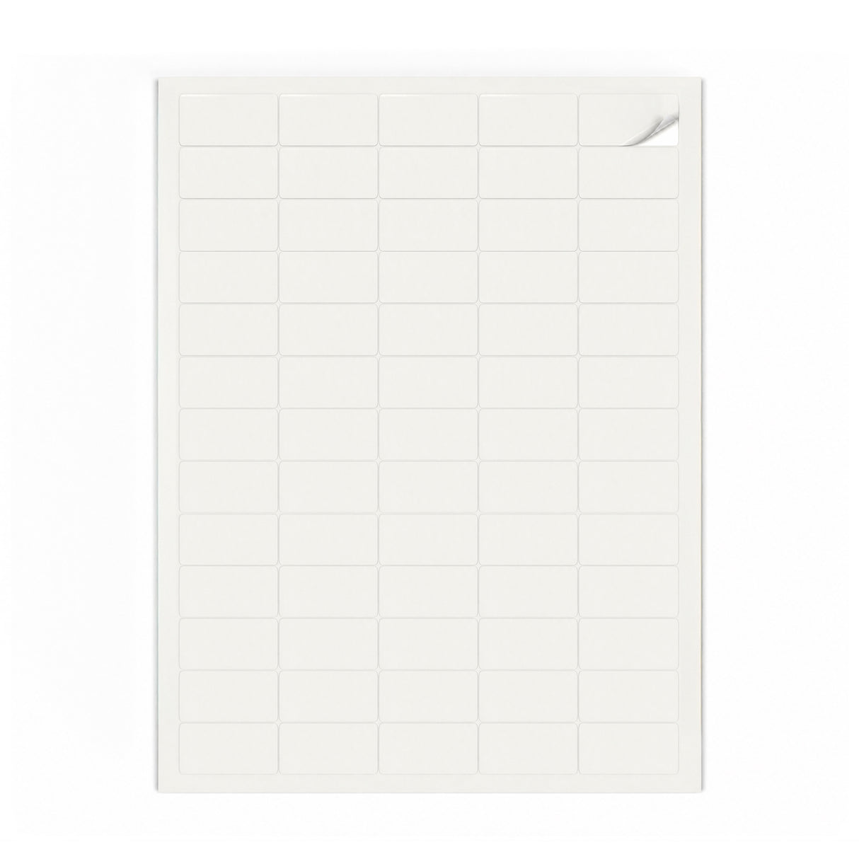 Packs de etiquetas blancas XS - 100 hojas