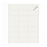 Packs de etiquetas blancas S - 100 hojas