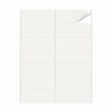 Packs de etiquetas blancas M - 100 hojas