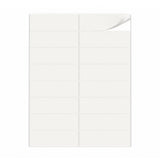 Packs de etiquetas blancas M - 100 hojas