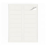 Packs de etiquetas blancas M - 100 hojas