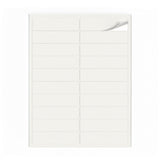 Packs de etiquetas blancas S - 100 hojas