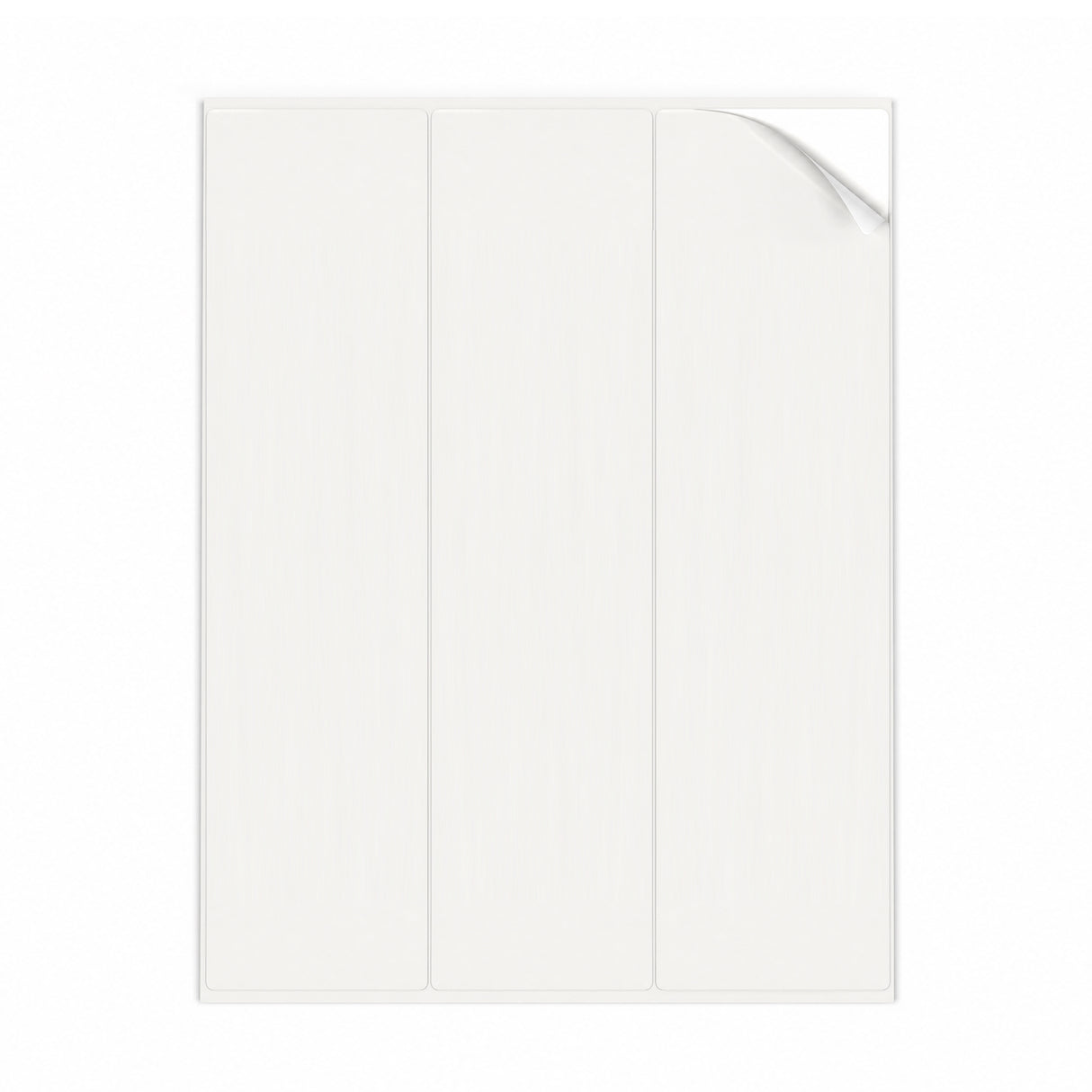 Packs de etiquetas blancas XL - 100 hojas